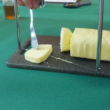 découpe du beurre
