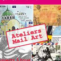 Participez aussi à nos ateliers Mail Art durant l'été