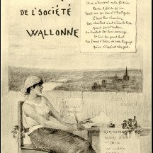 Affiche de la 22e heureye de la SLLW, 1889