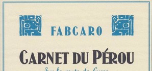 Nous avons aimé... "Carnet du Pérou" de Fabcaro