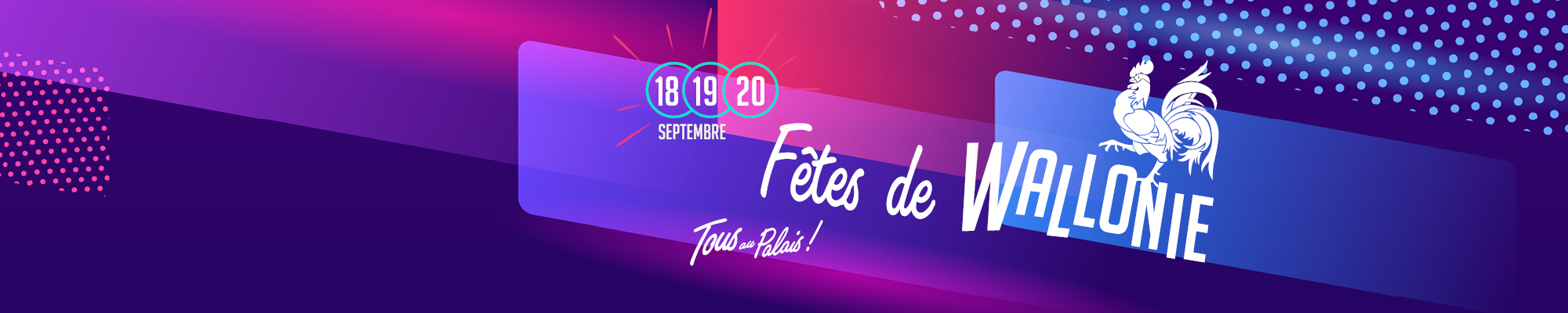 Rendez-vous pour les Fêtes de Wallonie avec la Province de Liège, les 18, 19 et 20 septembre 2026