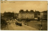 Vue de la Place Saint-Lambert à Liège, vers 1900-1914.