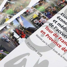 Présentation de l'étude sur les retombées du Tour de France 2015