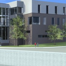 Construction d’un nouveau bâtiment scolaire à Huy