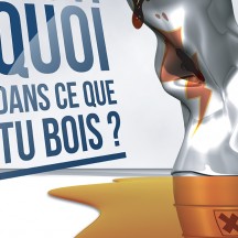 Affiche de prévention des boissons énergisantes