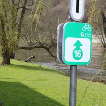 Réseau Points-noeuds, quai de l'Ourthe