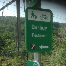 Panneau point-nœud Durbuy - Poulseur