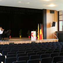 Inauguration de la salle des fêtes de l'IPES Hesbaye le 31 mai 2