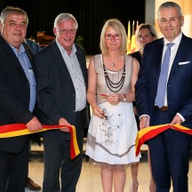 Inauguration de la salle des fêtes de l'IPES Hesbaye le 31 mai 2