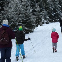 Ski/Balade en famille