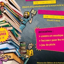 Affiche de la vente de livres 2018