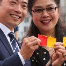 Madame Jingxian LI et de Monsieur Gai Jing YANG, ambassadeurs de