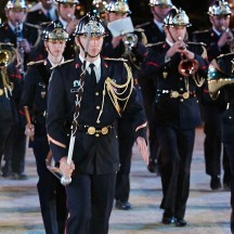 Les sapeurs-pompiers de Paris (musique et gymnastes)