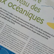 Alerte planétaire sur le niveau des eaux océaniques dans Carto