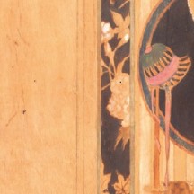 Travail d'élève modiste. En bois