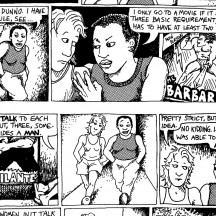 The Rule / Alison Bechdel