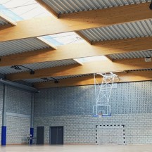 Hall omnisport HEPL Jemeppe Campus 2000