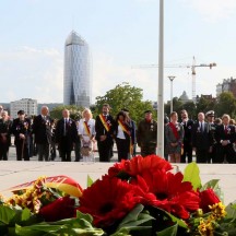 Monument aux Libertés liégeoises - 75e Libération Liège