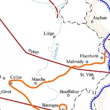 Progression de la Bataille des Ardennes