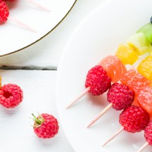 Recette n°1 : brochettes de fruits