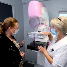 Nouveau mammographe du Mammobile provincial