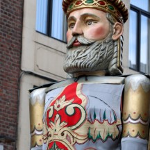 Le géant Charlemagne réalisé par la Province de Liège