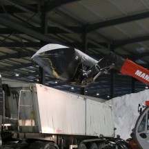 Stock de sel de déneigement à Amay ©ProvincedeLiège