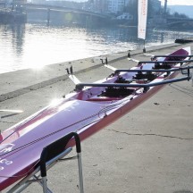 « Ramer en rose » contre le cancer du sein ©Province de Liège