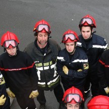 Kadetten der Feuerwehrschule der Provinz Lüttich 