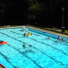 La piscine communale de Trois-Ponts