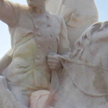 Statue du cavalier Fonck