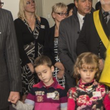 Arrivée du couple à l'ASBL La Lumière