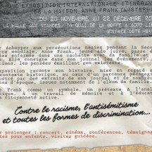 Anne Frank, une histoire d'aujourd'hui, exposition à Liège