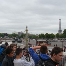 Vue sur la ville et sa célèbre Tour Eiffel