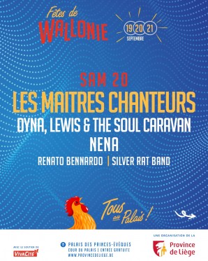 Concerts des Fêtes de Wallonie 2025 - Province de Liège