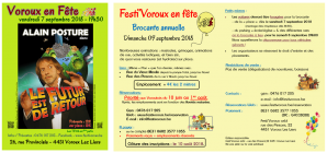 Festi&#039;Voroux en fête