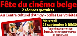 Fête du cinéma belge en Fédération Wallonie-Bruxelles &quot;Paris pieds nus&quot;