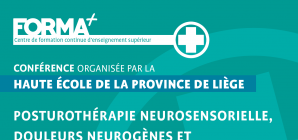 Conférence: "Posturothérapie neurosensorielle, douleurs neurogènes et chroniques: intérêt de la PNS"