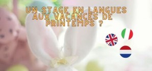 Un stage en langue pendant les vacances de printemps