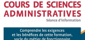 Séance de présentation des modules de Sciences administratives pour l’année académique 2022-2023