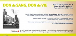JeudiSanté : "Don de sang, don de vie"