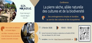 Conférence : Pierre sèche et résilience en Grande Région