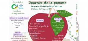 Journée de la Pomme – 25 octobre 2026 10h00 – 18h00