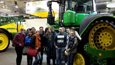 Les étudiants en agronomie en visite au salon AGRIBEX
