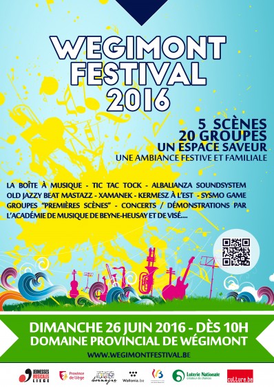 WEGIMONT FESTIVAL 2016 le 26 juin