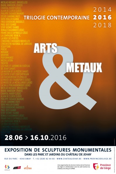 Arts & métaux – trilogie contemporaine 2016