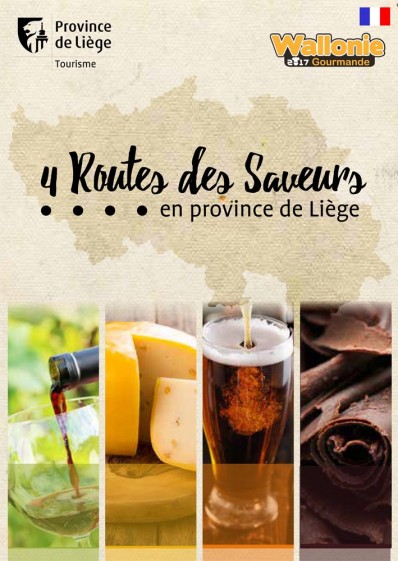Brochure « 4 Routes des Saveurs en province de Liège ».