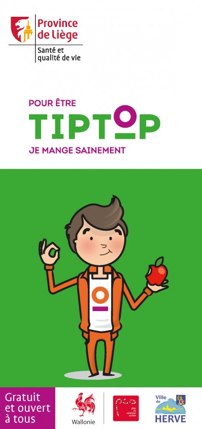 Campagne TipTop : à Herve, on met le cap sur l’alimentation !