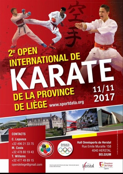 L'Open International de la Province de Liège de Karaté