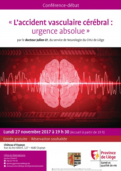 Conférence-débat : « L’accident vasculaire cérébral : urgence absolue »